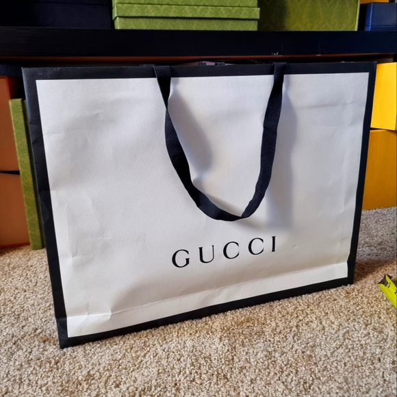 Gucci empty gift paper bag - Picture 1 of 4